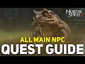 Mortal Shell 2 - All NPC Quests Guide Gorf Hilga Egon Vlas Grisha Pup