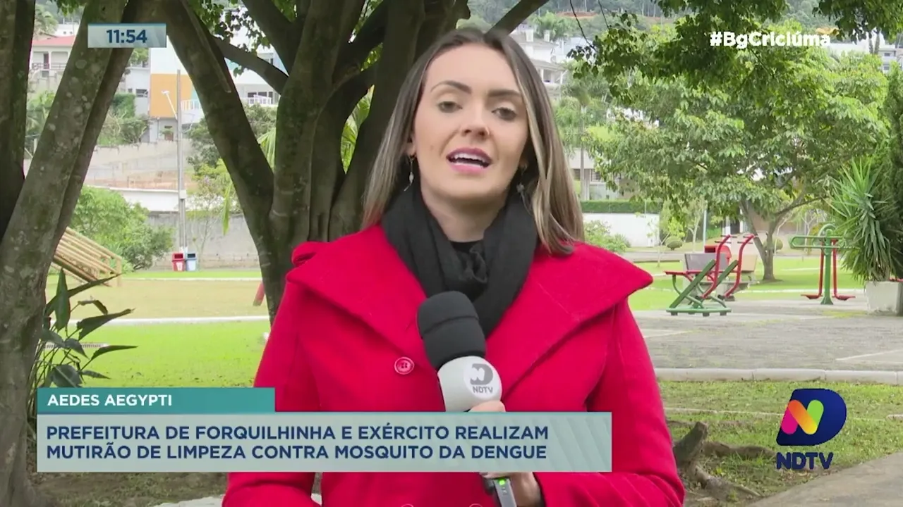 Prefeitura de Forquilhinha e Exército realizam mutirão de limpeza contra mosquito da dengue