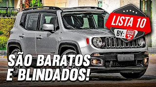 10 CARROS BLINDADOS BARATOS PARA COMPRAR E ANDAR PROTEGIDO DAS "VÍTIMAS DA SOCIEDADE" (by membros)