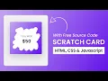 Scratch Card With Javascript Step By Step Javascript Project