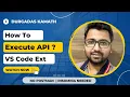 Execute API using Rest Client VS Code extension No Postman Insomnia needed