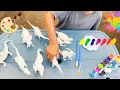 Jeremy Does DINOSAUR PAINTING Colorful DINOS Ankylosaurus T Rex Parasaurolophus and more