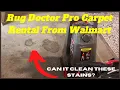 How To Use A Rug Doctor Rug Shampoo Rental From Walmart
