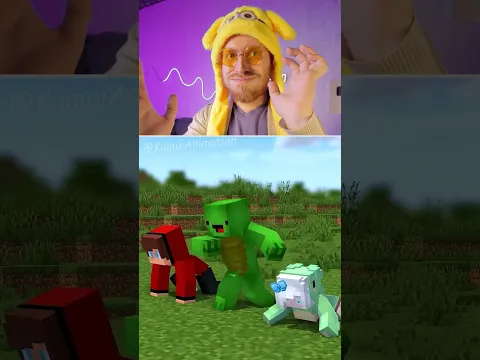 Sound effects of [Minecraft] JJ's sister Grows Giant - MAIZEN Minecraft Animation #shorts