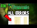 Terraria - How to Fix All Errors