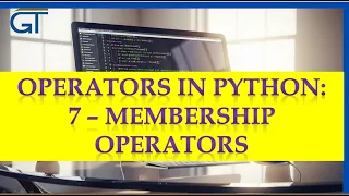 Lessen 26 - Operators in Python