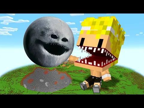 Video Thumbnail: Me Comí La LUNA en Minecraft...