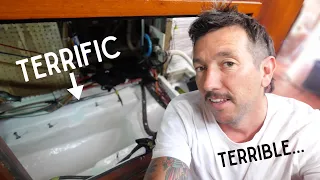 ENGINE ROOM REFIT: From TERRIBLE to TERRIFIC! The Transformation begins… Ep 432