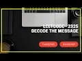Leetcode - 2325