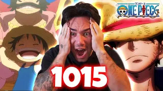 THE GREATEST EPISODE OF ANIME One Piece 1015 REACTION