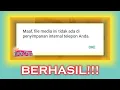 Lagu Mengatasi WA Error \
