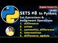 Sets In Python Union Intersection Difference - Update on Sets in Python