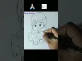 Download Lagu A cute baby 👶🏻hugging a pillow ||pencil drawing|| @dharsadrawing #industrybaby  #babydrawing