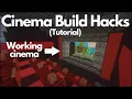Minecraft: Cinema Build Hacks and Ideas