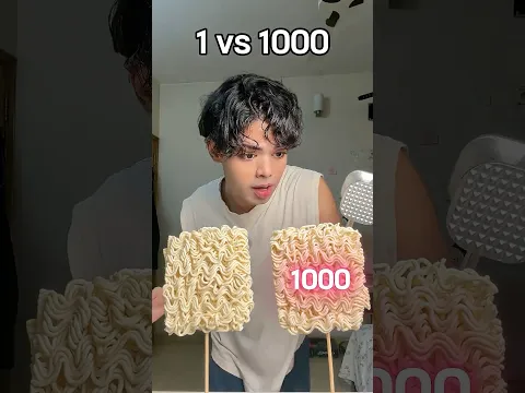 Noodles 1 vs 1000 Hammer Blow #cooking #food