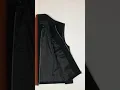 Western Black Wool Vest The Western Outfitters