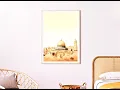 Transform Your Space with Stunning Jerusalem Dome of the Rock Printable Wall Art Spiritual Decor