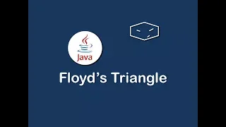 floyds triangle in java