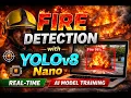 Fire Detection With YOLOv8