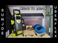 Fitting Uberflex kink resistant hose on SunJoe Pressure Washer M22-15 to M22-14 Swivel Gun deal