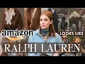 How to Dress like Ralph Lauren for Fall but on an AMAZON budget