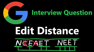 Edit Distance - Dynamic Programming
