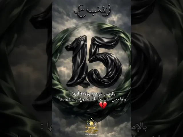 ⁣غربة السيدة زينب (ع) القارئ حيدر البزوني