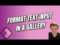 Format text input in a gallery - Comma dot currency code