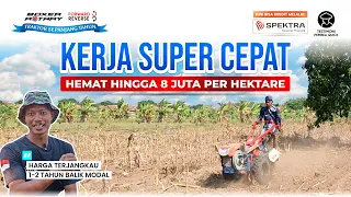 RONTOKKAN ONGKOS! Olah Lahan Hemat 8 Juta, Gak Nyampai 2 Tahun Udah Balik Modal!