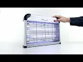 Aspectek Insect Killer Machine Bug Zapper 20W How To Change Bulbs Mosquito Killer