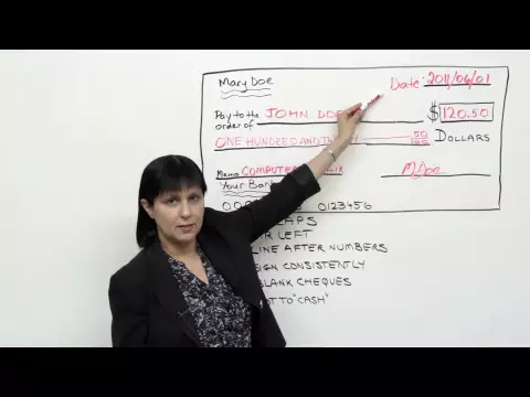 Download MP3 Practical English: How to write a check