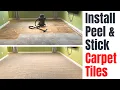 Installing Peel and Stick Carpet Tiles for Beginners 6 Helpful Tips
