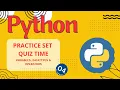 Python Zero to Advance programming with AI Class Practice Questions