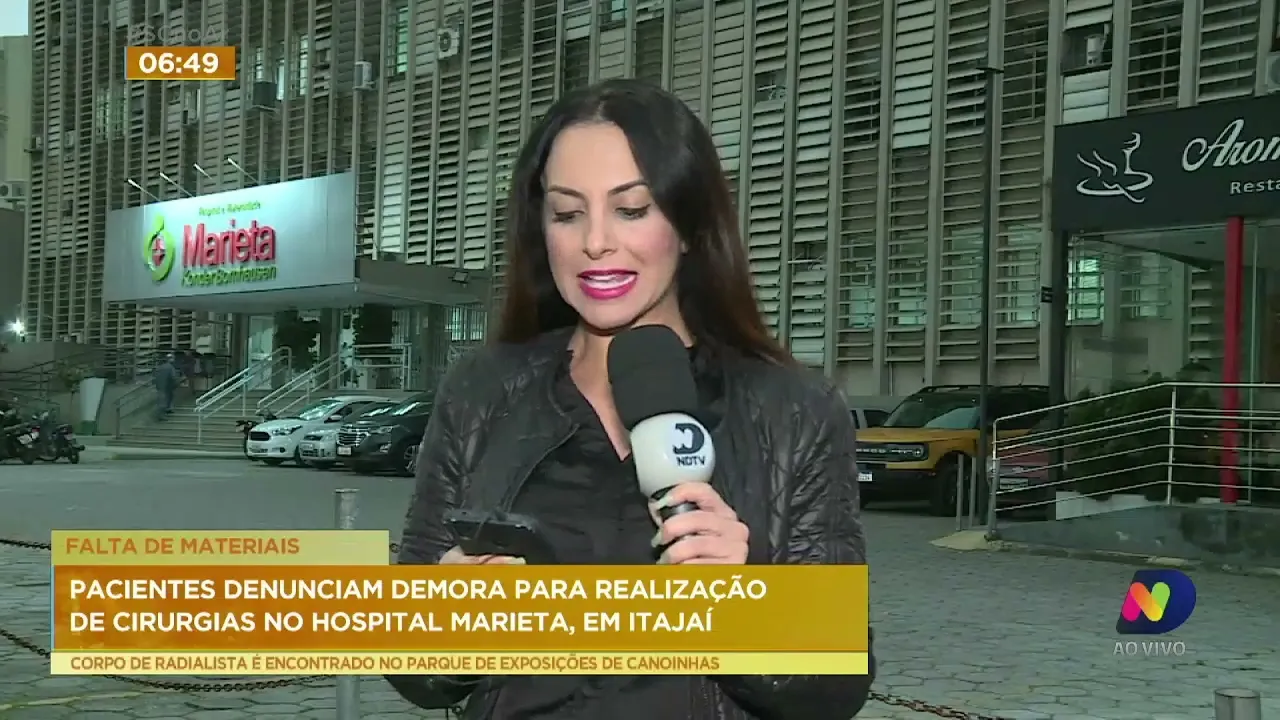 Itajaí: Pacientes reclamam da demora para realização de cirurgias no Hospital Marieta