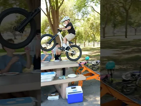 She said tables are for eating, not jumping. We think they are for both! 🙌