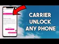 How to Carrier Unlock Your iPhone Or Android for FREE in 2023 Use Any SIM CARD On Your iPhone