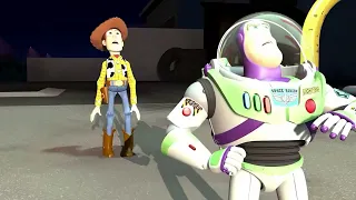 Toy Story 1995 - Lost in the Gas Station