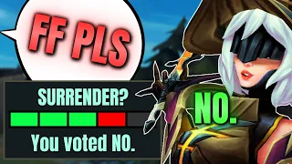 I COMPLETELY 1v9d my Game Back to Challenger