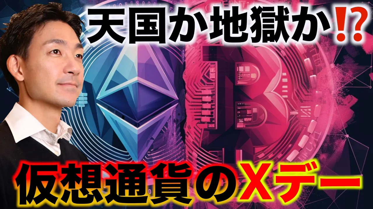 Outline Video 仮想通貨の運命やいかに。ビットコインは耐えられるか。