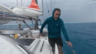 Dangerous Sailing in Coral Passes & Storms in the Maldives on a 30ft Sailboat