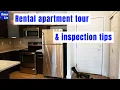 Rental apartment viewing tour and inspection tips