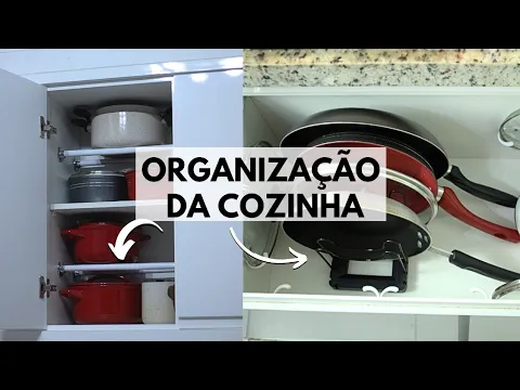 Download MP3 PRATICIDADE E ORGANIZAÇÃO NA COZINHA: reorganizando panelas, frigideiras e mais