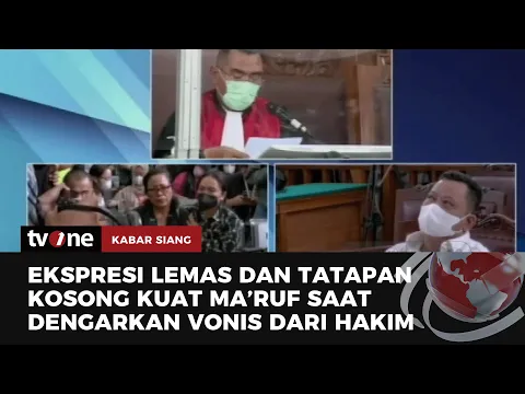 Pasrah, Detik-detik Kuat Ma'ruf Hadapi Sidang Vonis Hakim