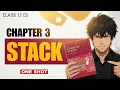 Class 12 Computer Science 083 I Stack Revision I BOARDS I ONE SHOT 2025-26