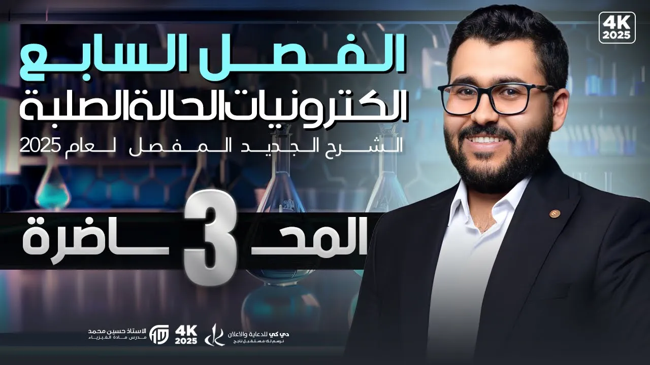 فيزياء السادس علمي || 3- الفصل السابع || التشويب