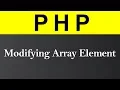 Modifying and Deleting Array Element using unset Function in PHP Hindi
