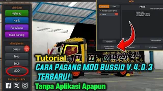 Download CARA PASANG MOD BUSSID V.4.0.3 TERBARU ‼️ TANPA MELALUI APLIKASI . UNTUK PEMULA WAJIB COBA !! MP3