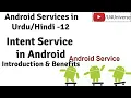 Android Services-12 Introduction to Intent Service in Android U4Universe