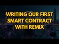 Ethereum Tutorial Writing Your First Smart Contract with Remix IDE