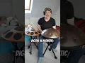 Lagu Testing out the @neotone.digitalhandpan with a top level acoustic handpan #neotone #handpanmusic